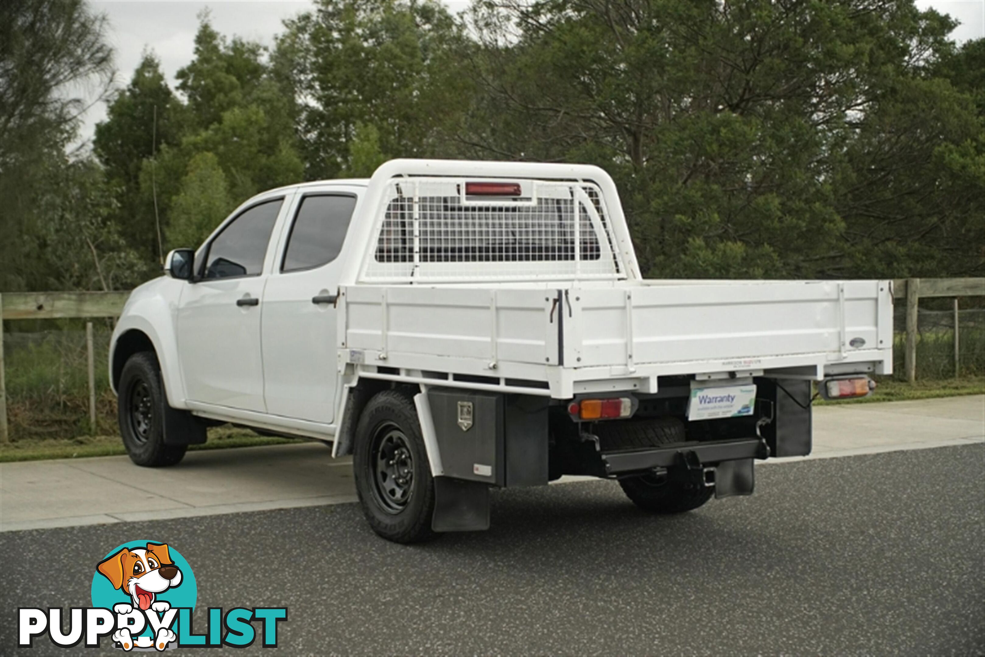 2017 ISUZU D-MAX SX DUAL CAB MY17 CAB CHASSIS