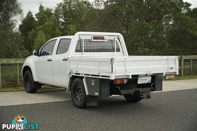 2017 ISUZU D-MAX SX DUAL CAB MY17 CAB CHASSIS