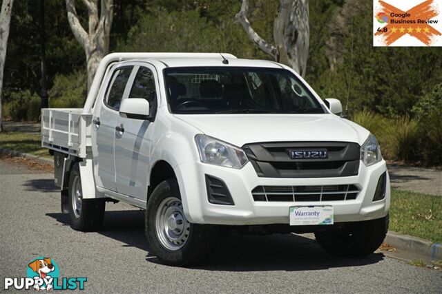 2017 ISUZU D-MAX SX DUAL CAB MY17 CAB CHASSIS