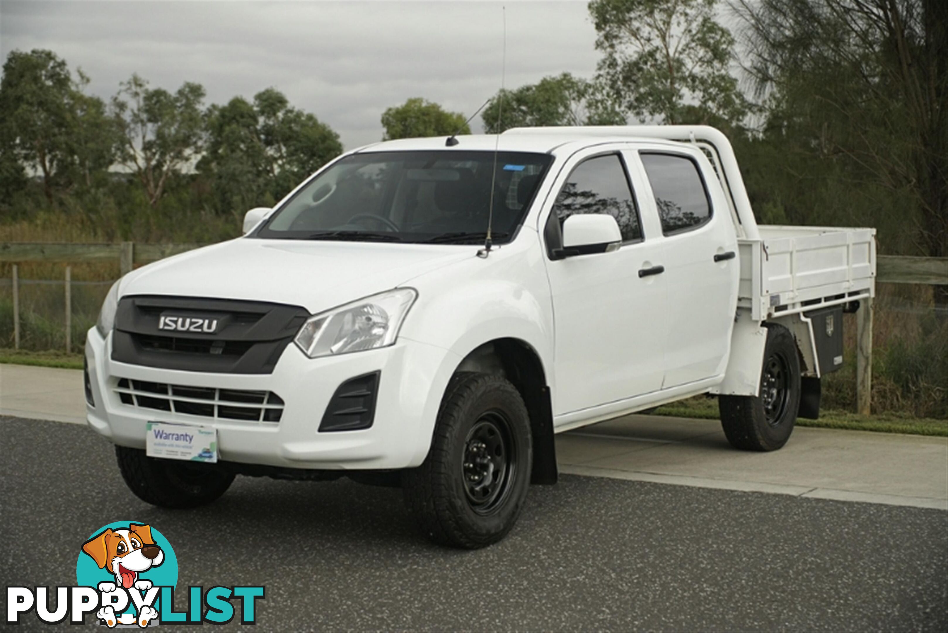 2017 ISUZU D-MAX SX DUAL CAB MY17 CAB CHASSIS