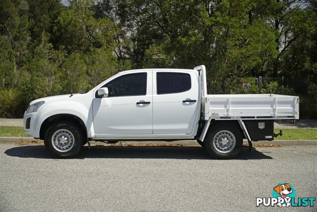 2017 ISUZU D-MAX SX DUAL CAB MY17 CAB CHASSIS