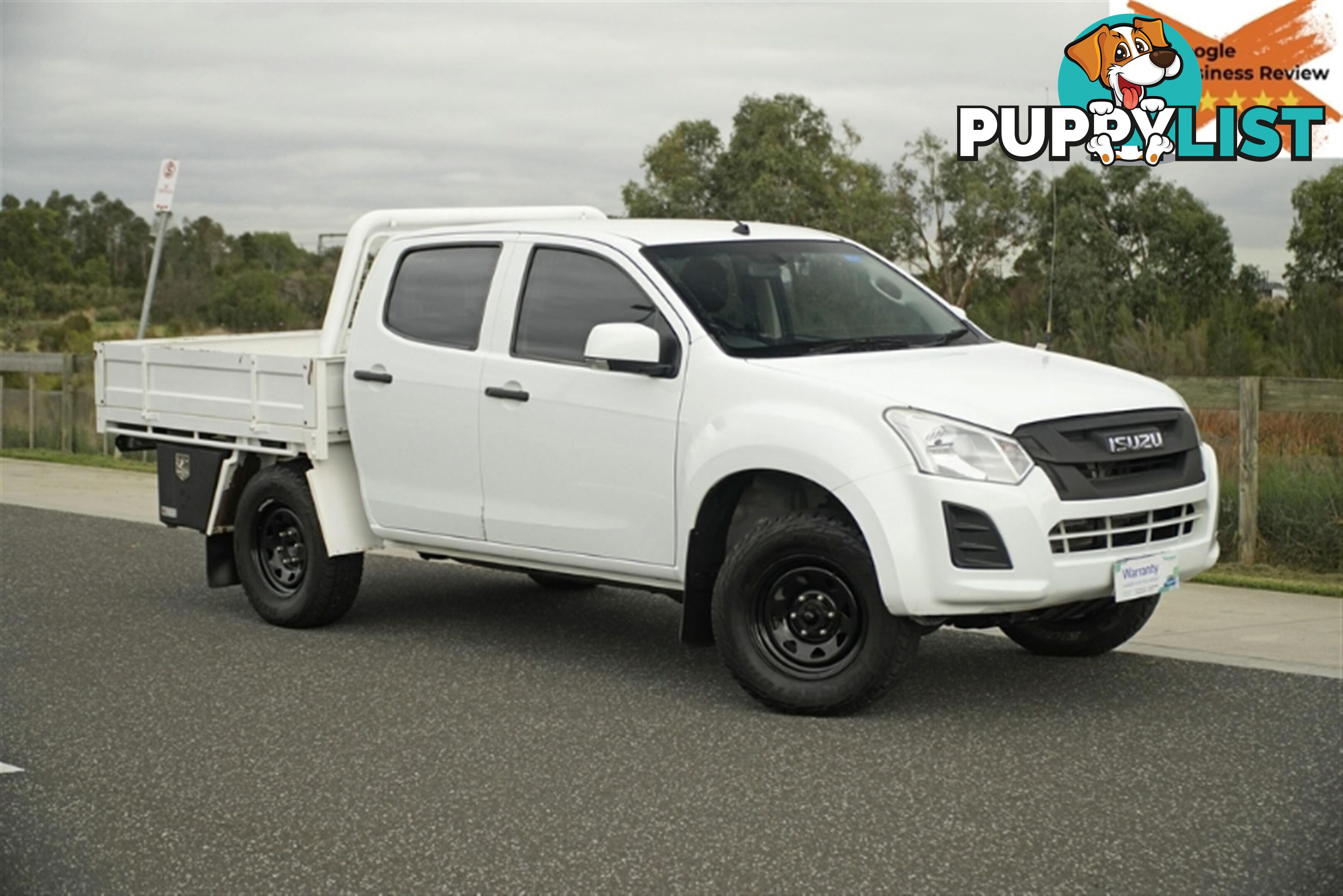 2017 ISUZU D-MAX SX DUAL CAB MY17 CAB CHASSIS