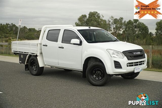 2017 ISUZU D-MAX SX DUAL CAB MY17 CAB CHASSIS