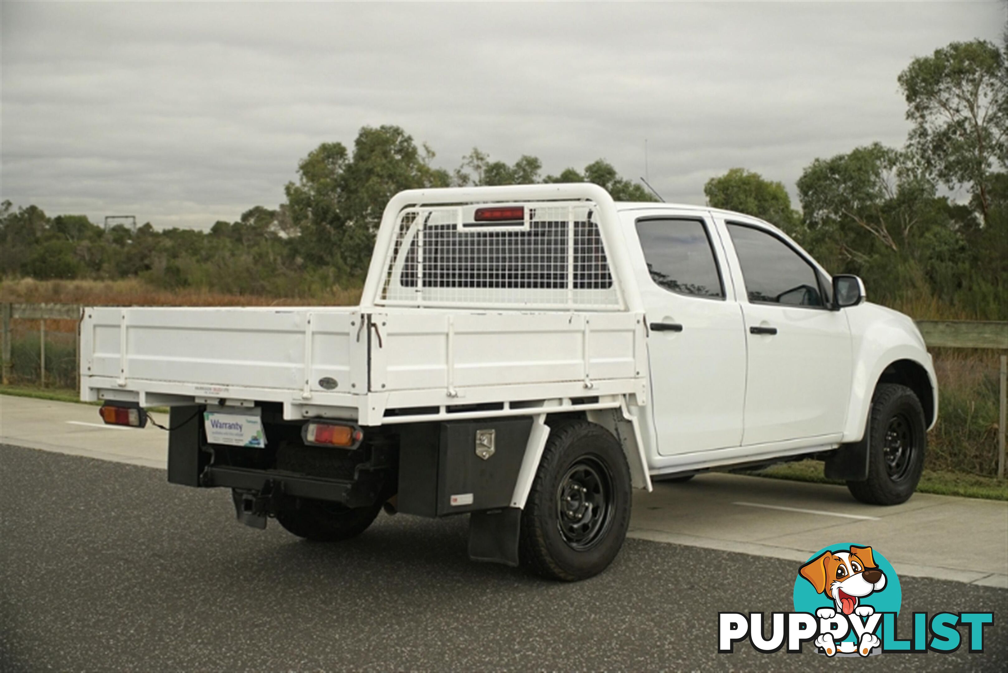 2017 ISUZU D-MAX SX DUAL CAB MY17 CAB CHASSIS