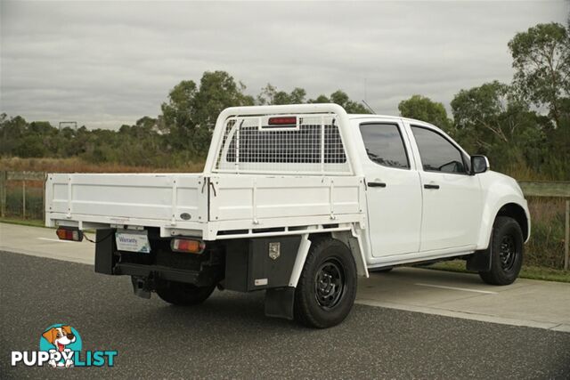 2017 ISUZU D-MAX SX DUAL CAB MY17 CAB CHASSIS
