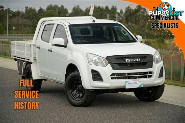 2017 ISUZU D-MAX SX DUAL CAB MY17 CAB CHASSIS