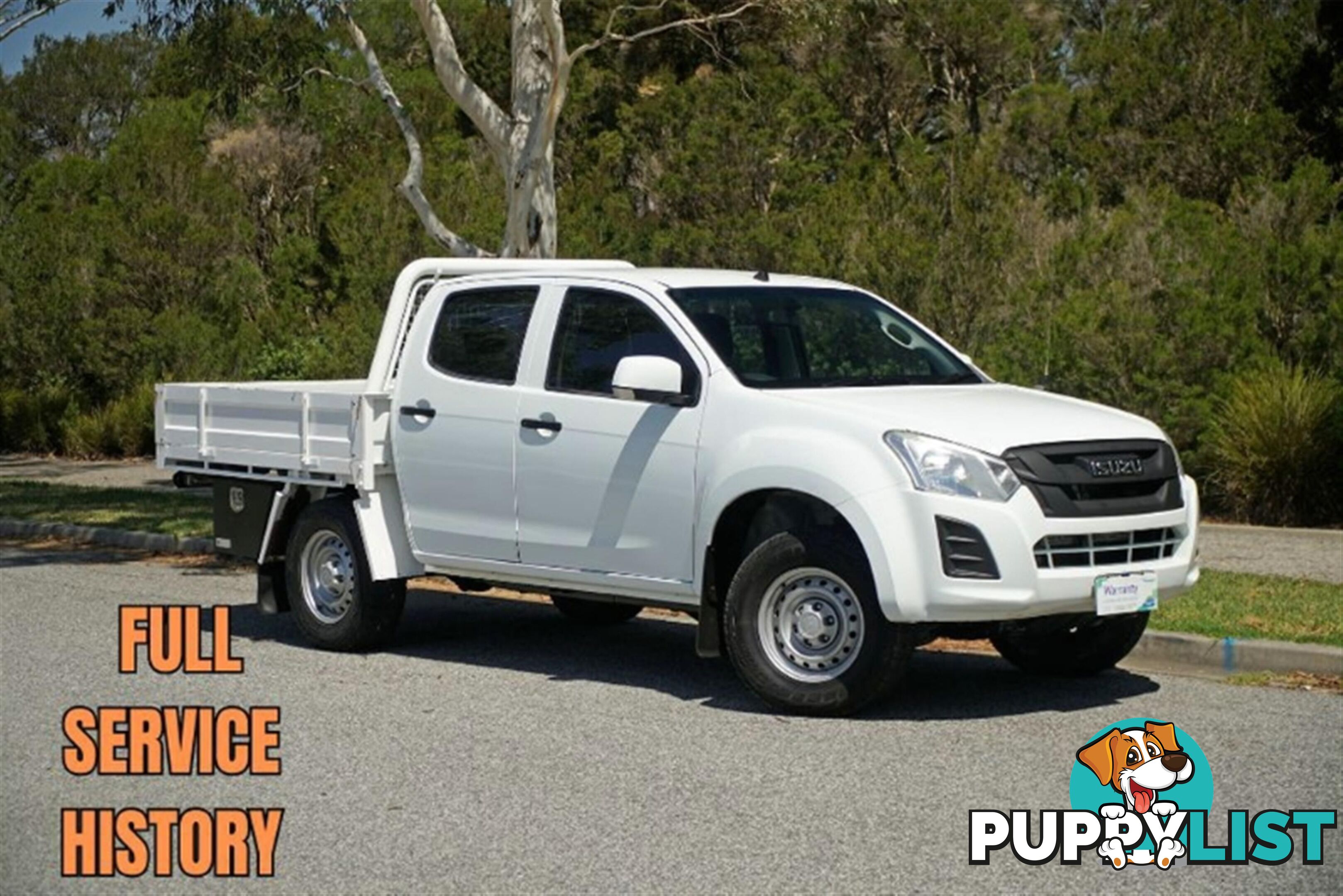 2017 ISUZU D-MAX SX DUAL CAB MY17 CAB CHASSIS