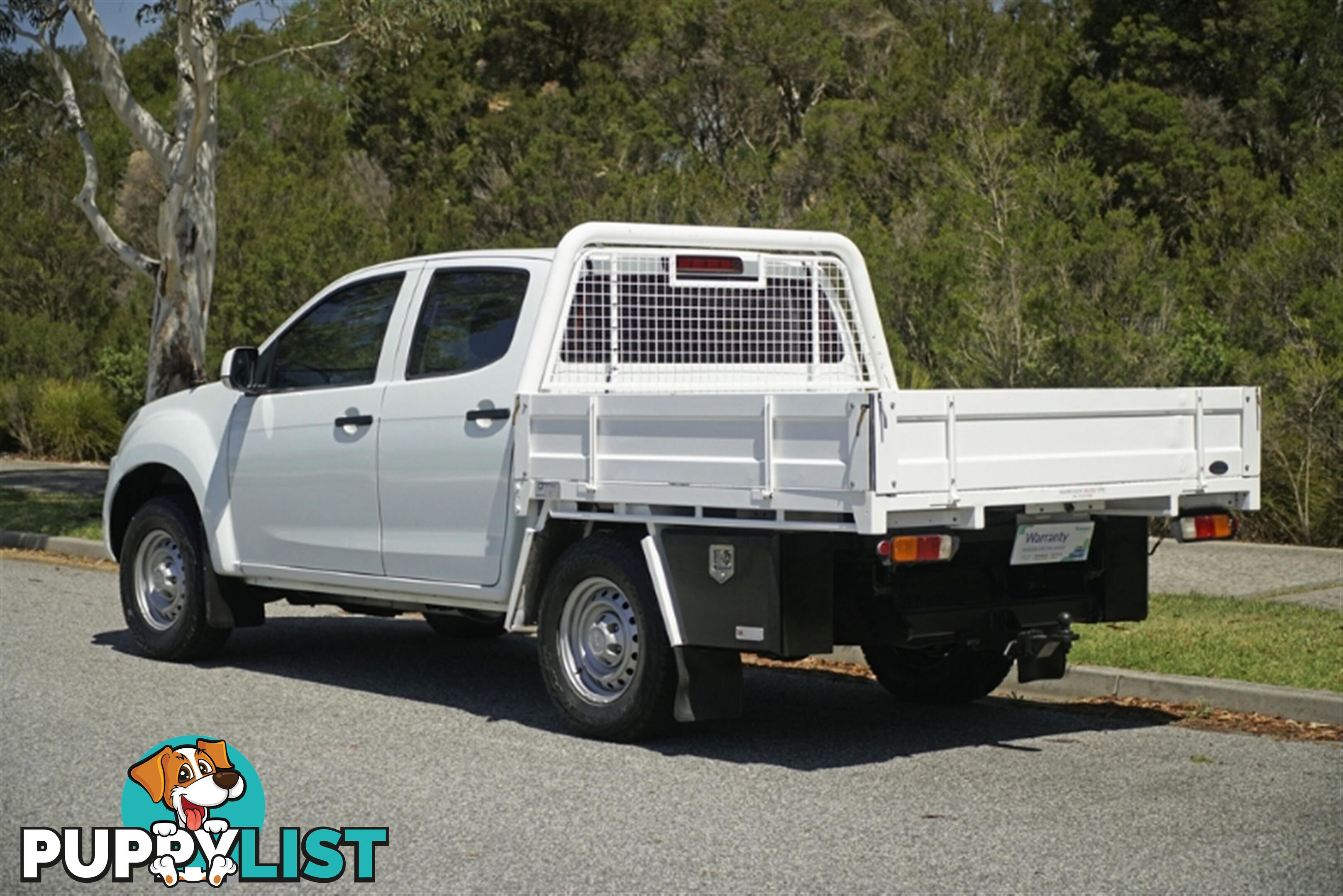 2017 ISUZU D-MAX SX DUAL CAB MY17 CAB CHASSIS