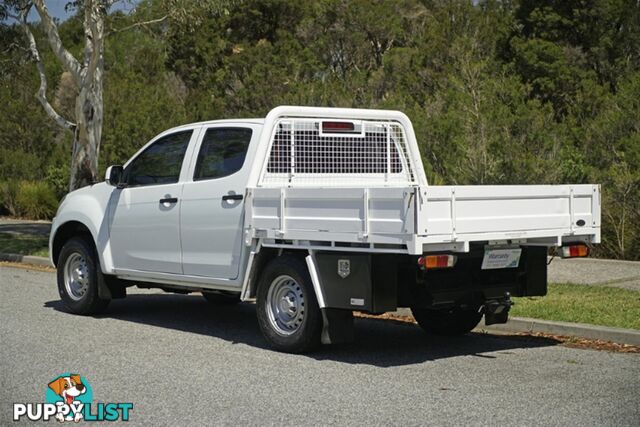 2017 ISUZU D-MAX SX DUAL CAB MY17 CAB CHASSIS