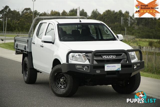 2019 ISUZU D-MAX SX DUAL CAB MY19 CAB CHASSIS