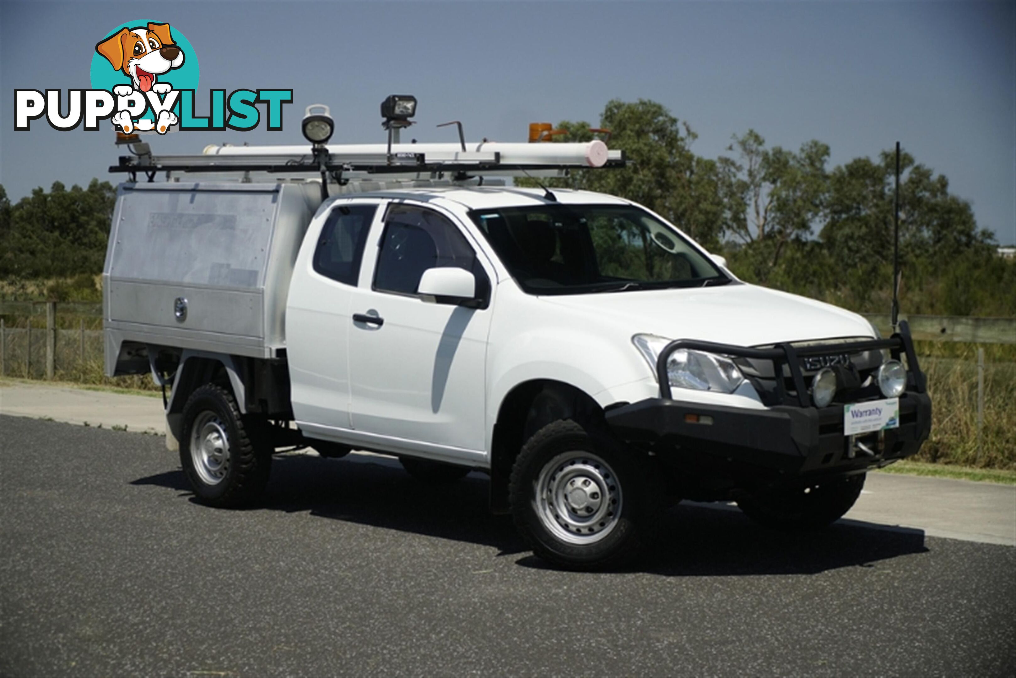 2017 ISUZU D-MAX SX EXTENDED CAB MY17 CAB CHASSIS