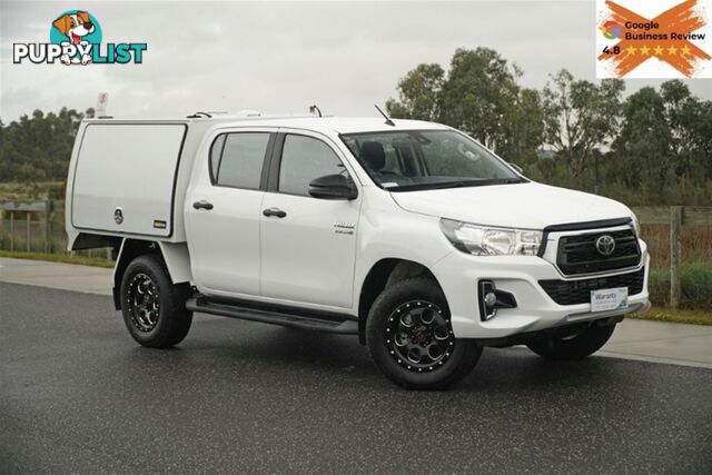 2020 TOYOTA HILUX SR DUAL CAB GUN126R CAB CHASSIS