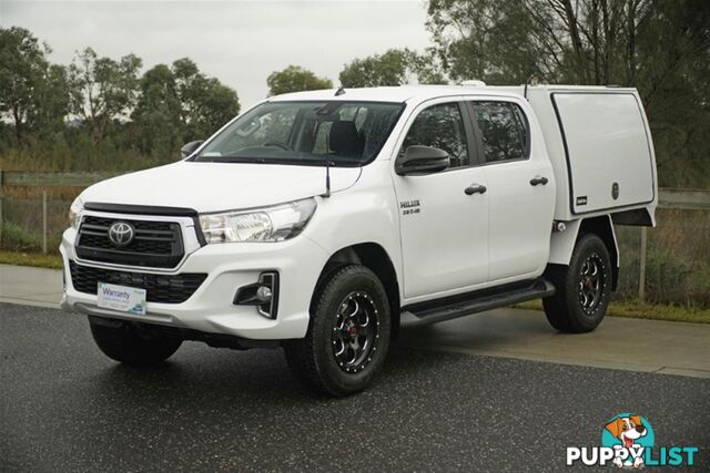 2020 TOYOTA HILUX SR DUAL CAB GUN126R CAB CHASSIS