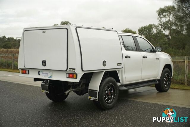 2020 TOYOTA HILUX SR DUAL CAB GUN126R CAB CHASSIS