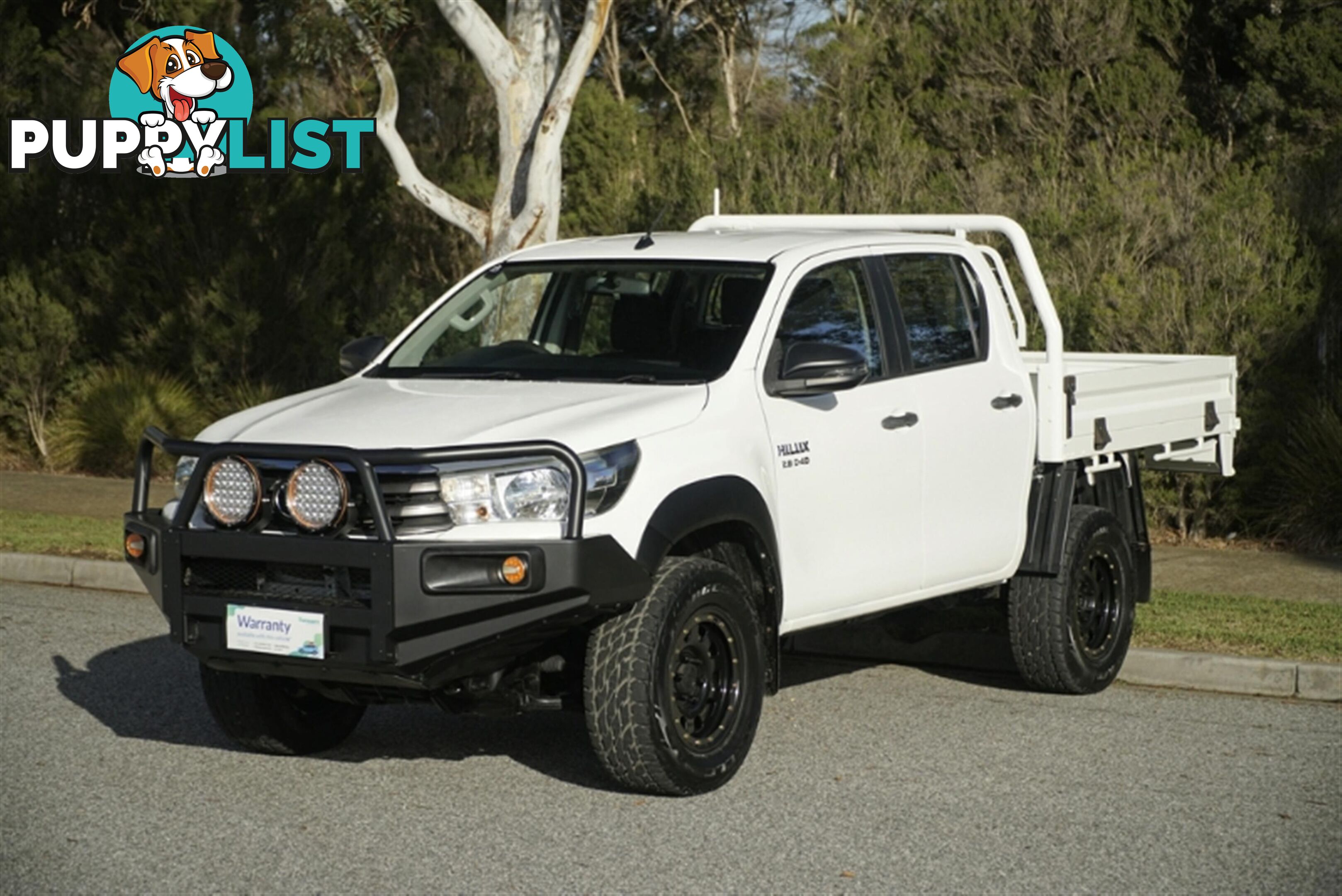 2019 TOYOTA HILUX SR DUAL CAB GUN126R CAB CHASSIS