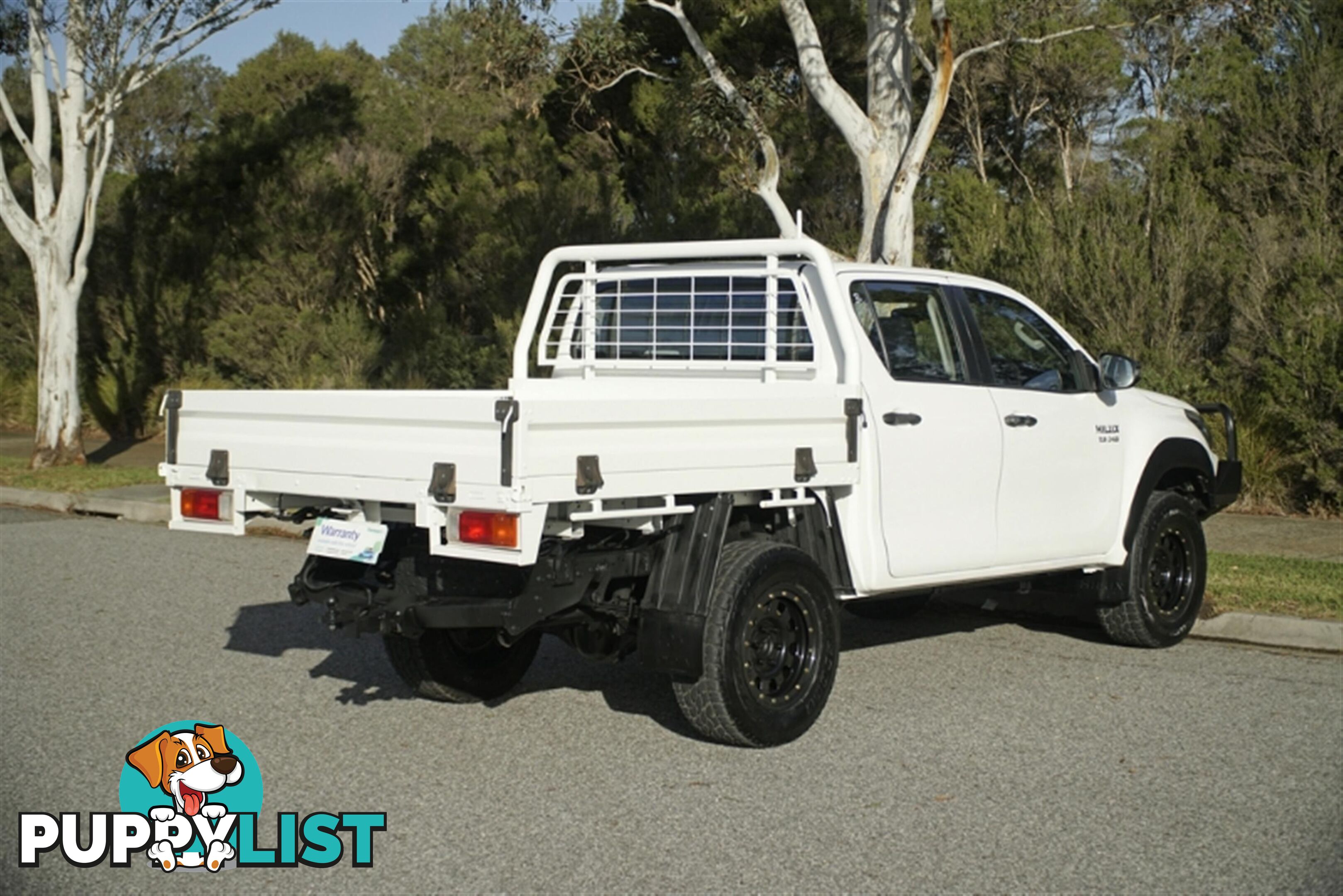 2019 TOYOTA HILUX SR DUAL CAB GUN126R CAB CHASSIS