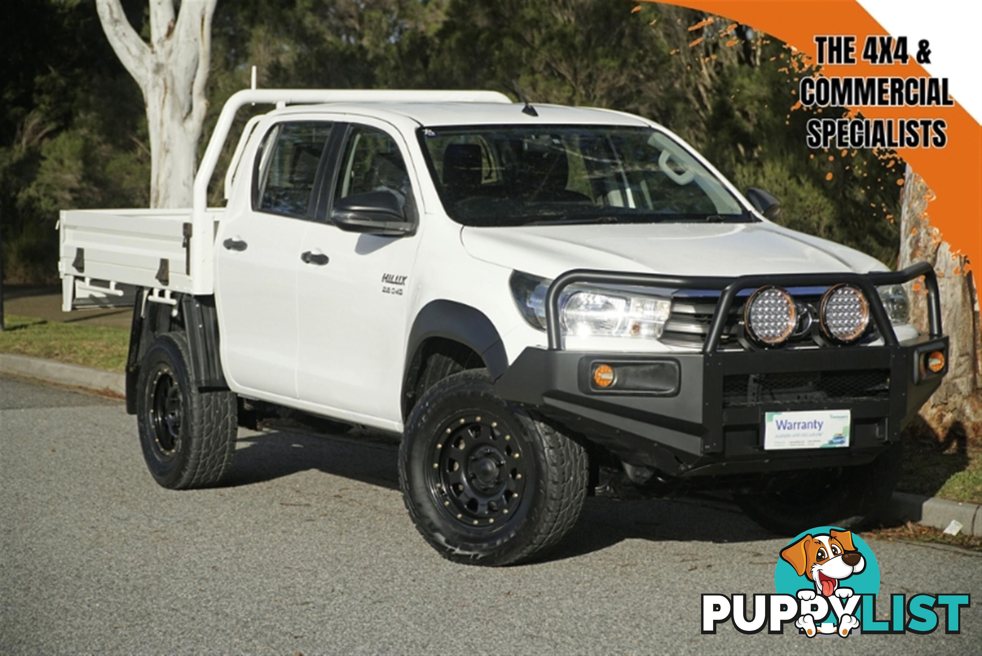 2019 TOYOTA HILUX SR DUAL CAB GUN126R CAB CHASSIS