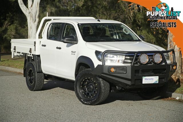 2019 TOYOTA HILUX SR DUAL CAB GUN126R CAB CHASSIS