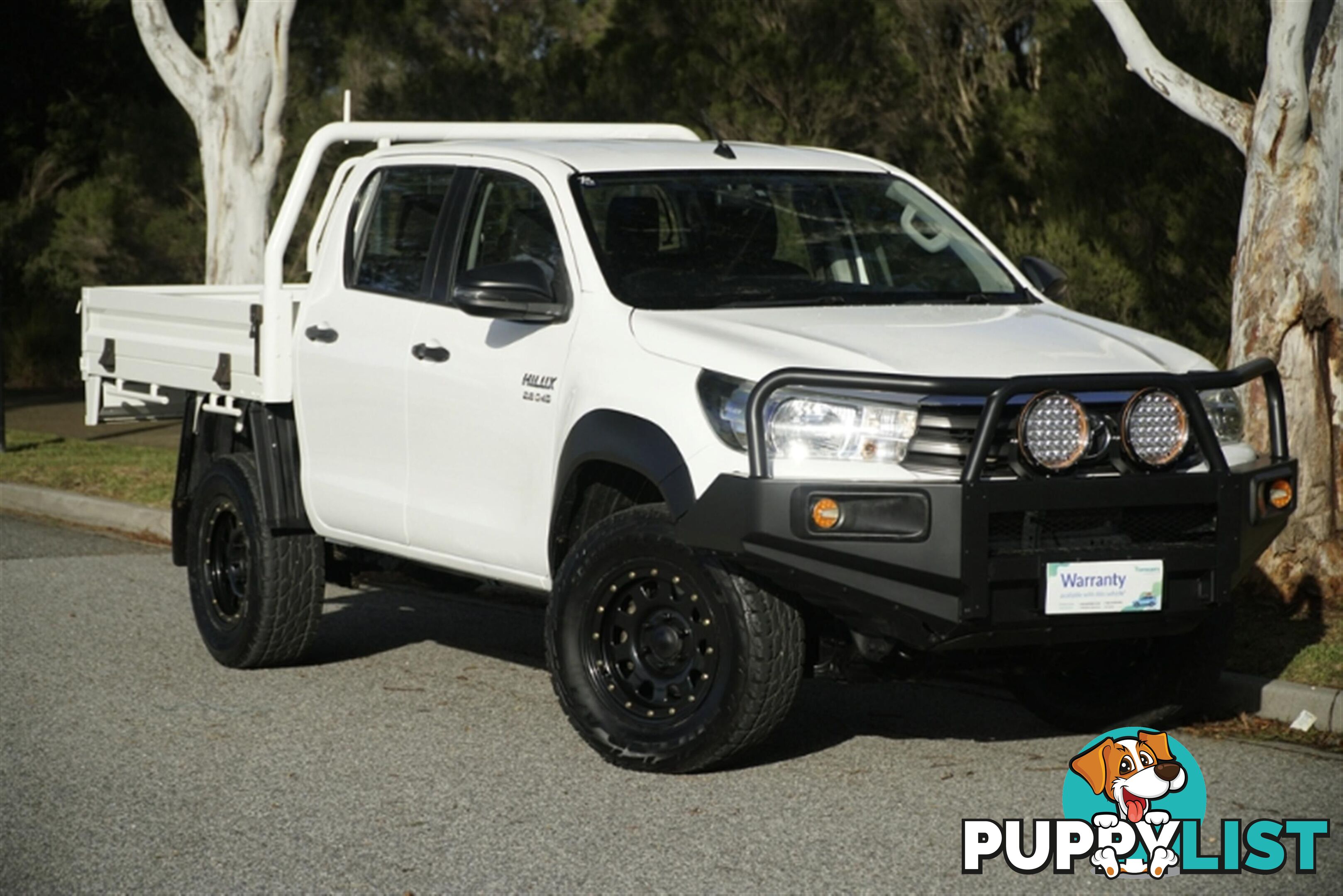 2019 TOYOTA HILUX SR DUAL CAB GUN126R CAB CHASSIS