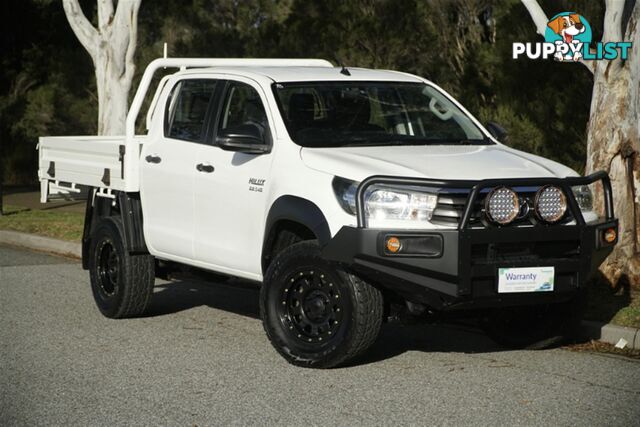 2019 TOYOTA HILUX SR DUAL CAB GUN126R CAB CHASSIS