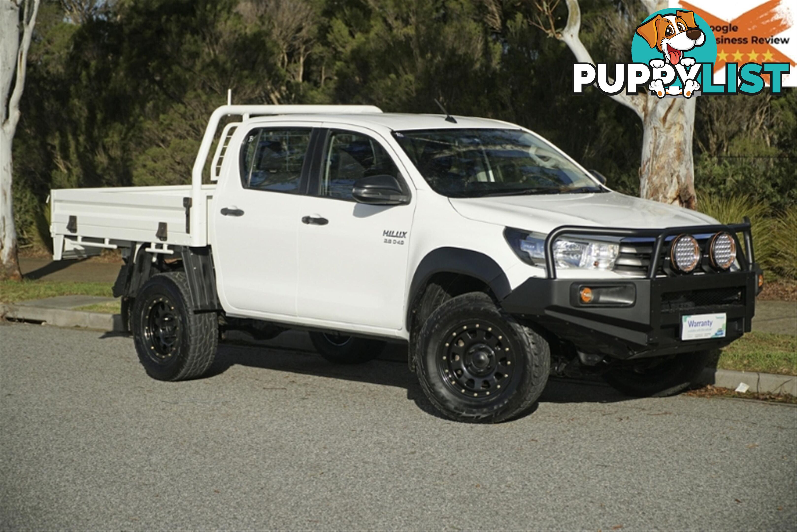 2019 TOYOTA HILUX SR DUAL CAB GUN126R CAB CHASSIS