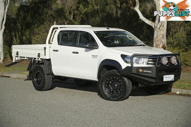 2019 TOYOTA HILUX SR DUAL CAB GUN126R CAB CHASSIS