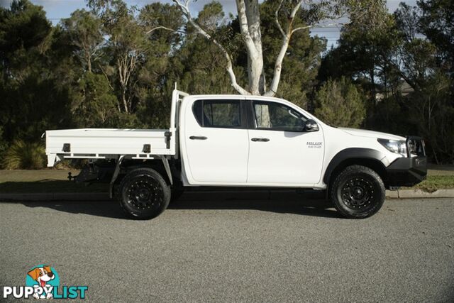 2019 TOYOTA HILUX SR DUAL CAB GUN126R CAB CHASSIS