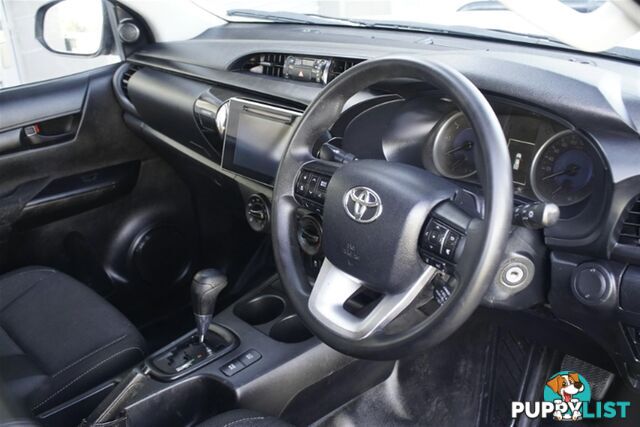 2019 TOYOTA HILUX SR DUAL CAB GUN126R CAB CHASSIS