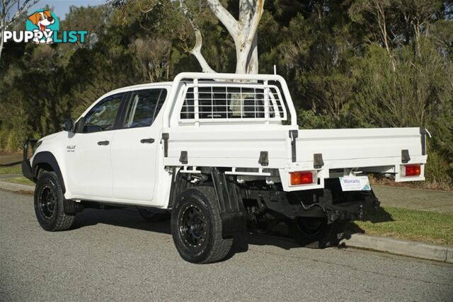 2019 TOYOTA HILUX SR DUAL CAB GUN126R CAB CHASSIS