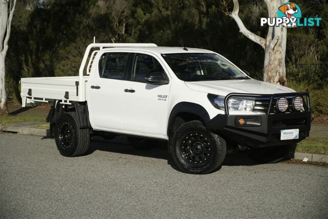 2019 TOYOTA HILUX SR DUAL CAB GUN126R CAB CHASSIS