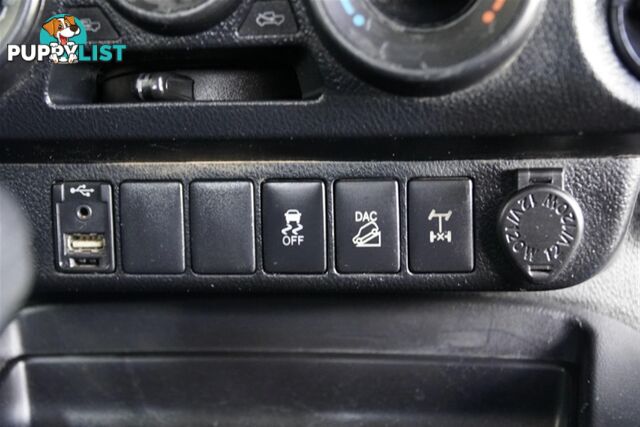 2019 TOYOTA HILUX SR DUAL CAB GUN126R CAB CHASSIS