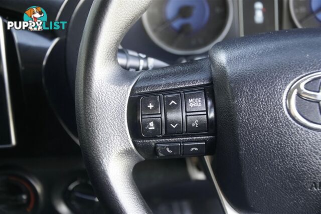 2019 TOYOTA HILUX SR DUAL CAB GUN126R CAB CHASSIS