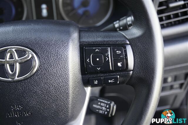 2019 TOYOTA HILUX SR DUAL CAB GUN126R CAB CHASSIS