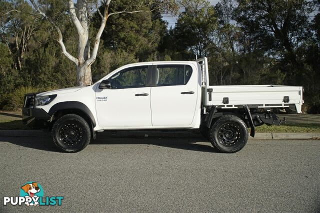 2019 TOYOTA HILUX SR DUAL CAB GUN126R CAB CHASSIS