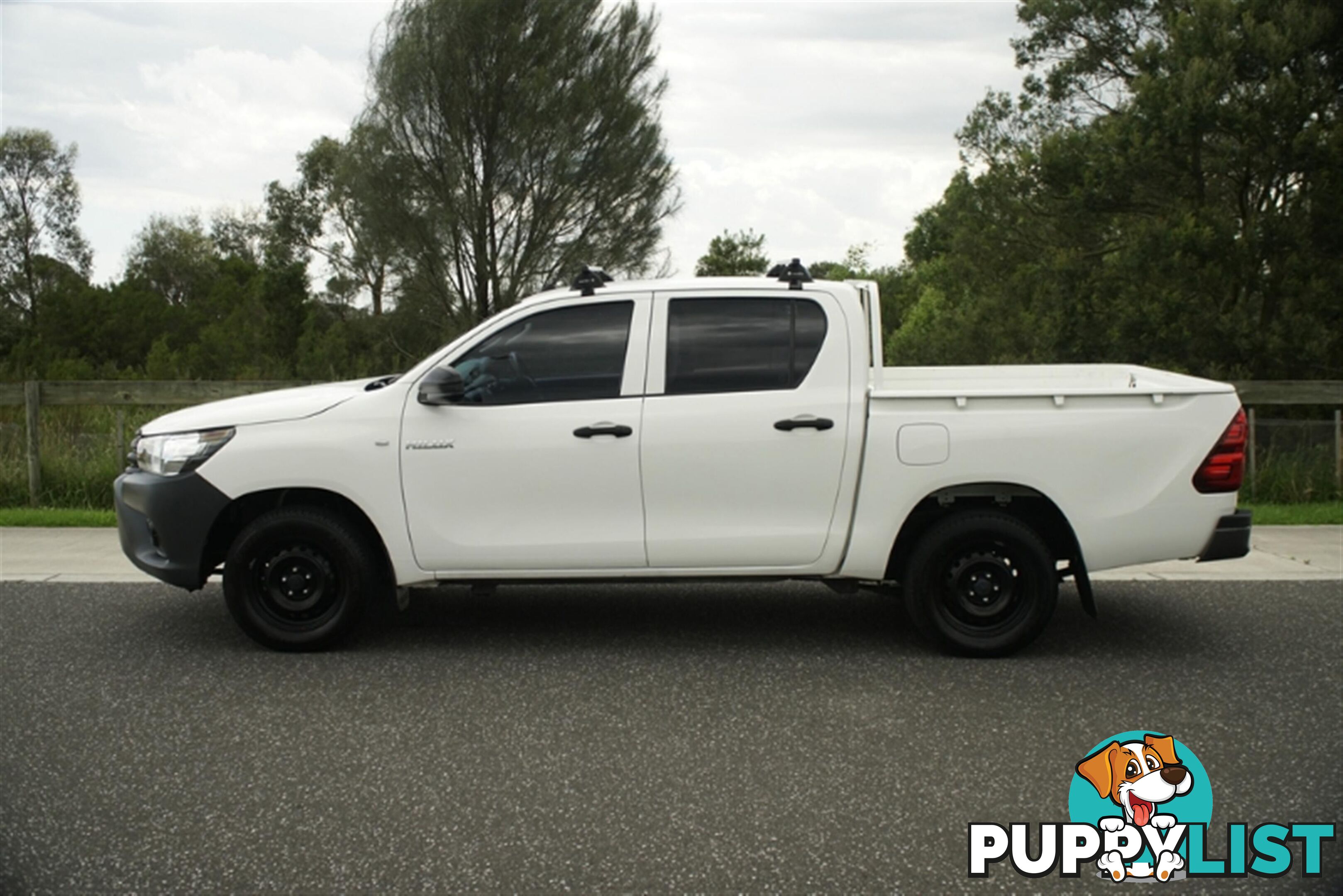 2017 TOYOTA HILUX WORKMATE DUAL CAB TGN121R UTILITY