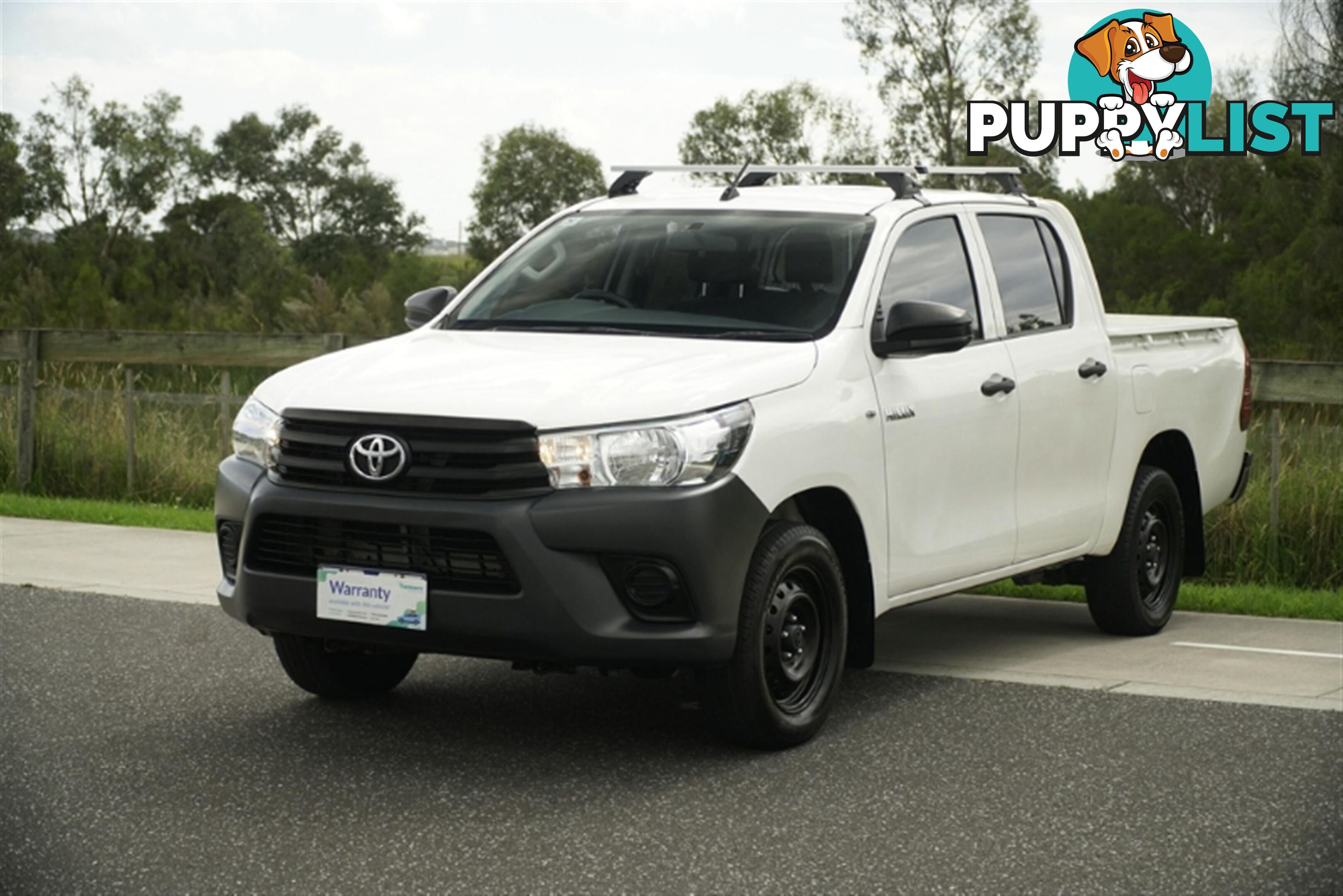 2017 TOYOTA HILUX WORKMATE DUAL CAB TGN121R UTILITY