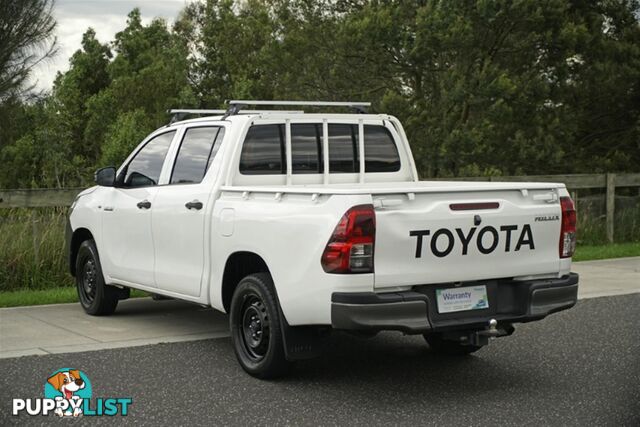 2017 TOYOTA HILUX WORKMATE DUAL CAB TGN121R UTILITY