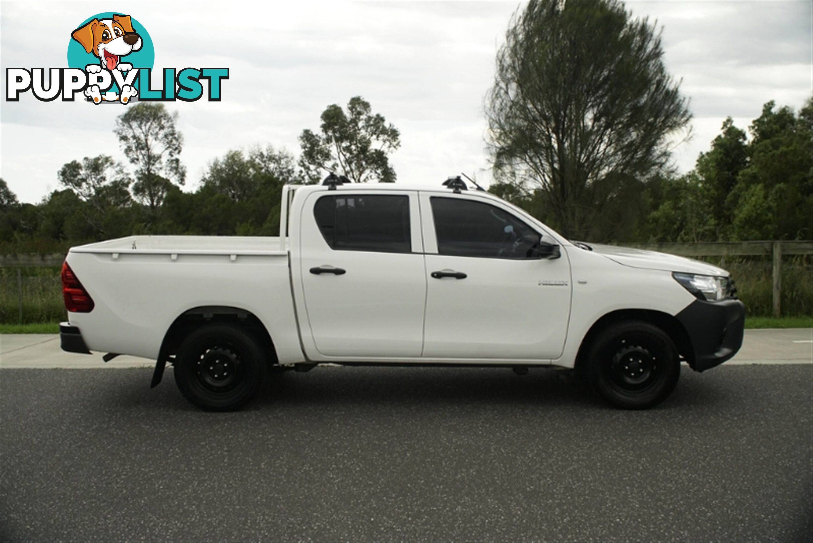 2017 TOYOTA HILUX WORKMATE DUAL CAB TGN121R UTILITY