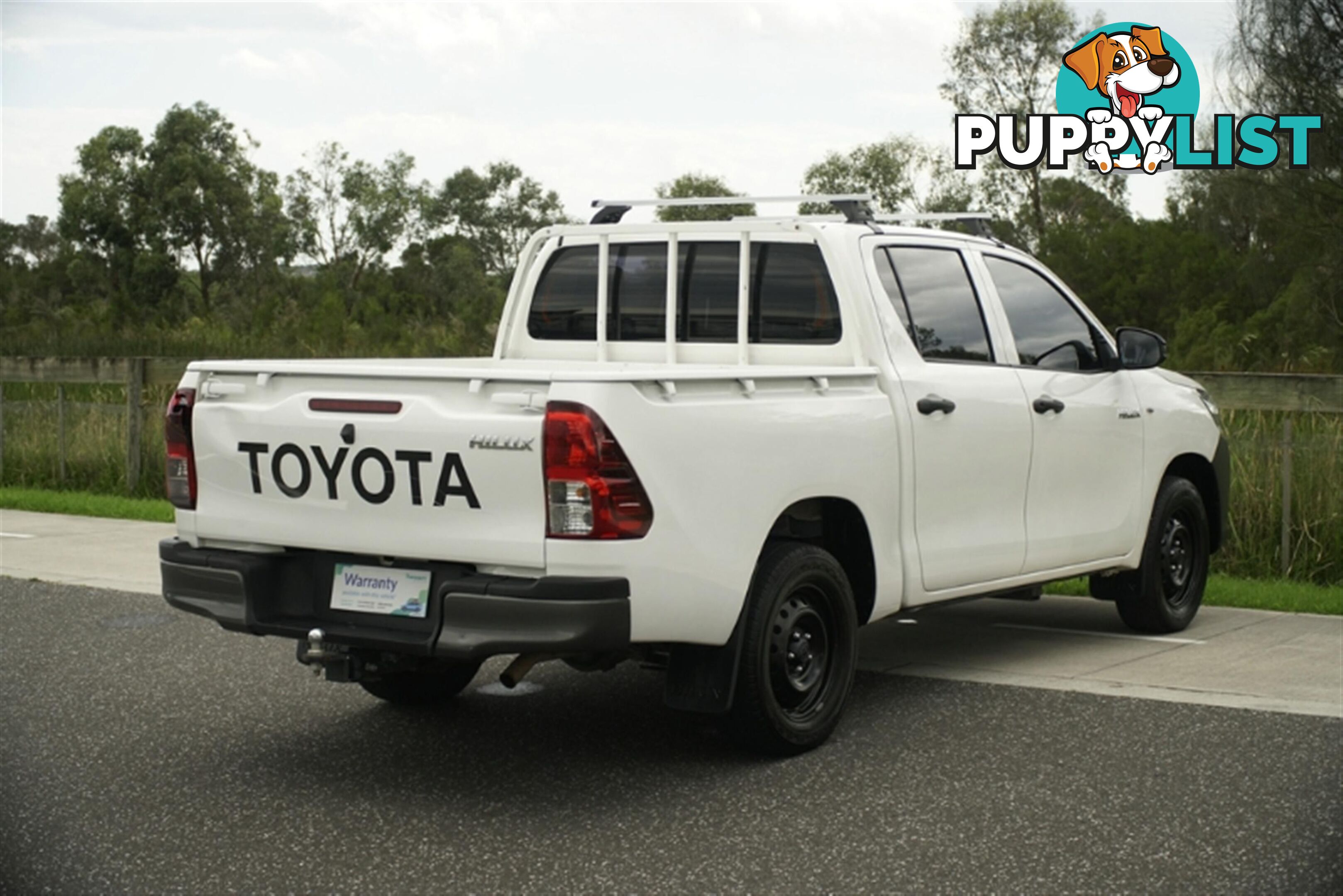 2017 TOYOTA HILUX WORKMATE DUAL CAB TGN121R UTILITY