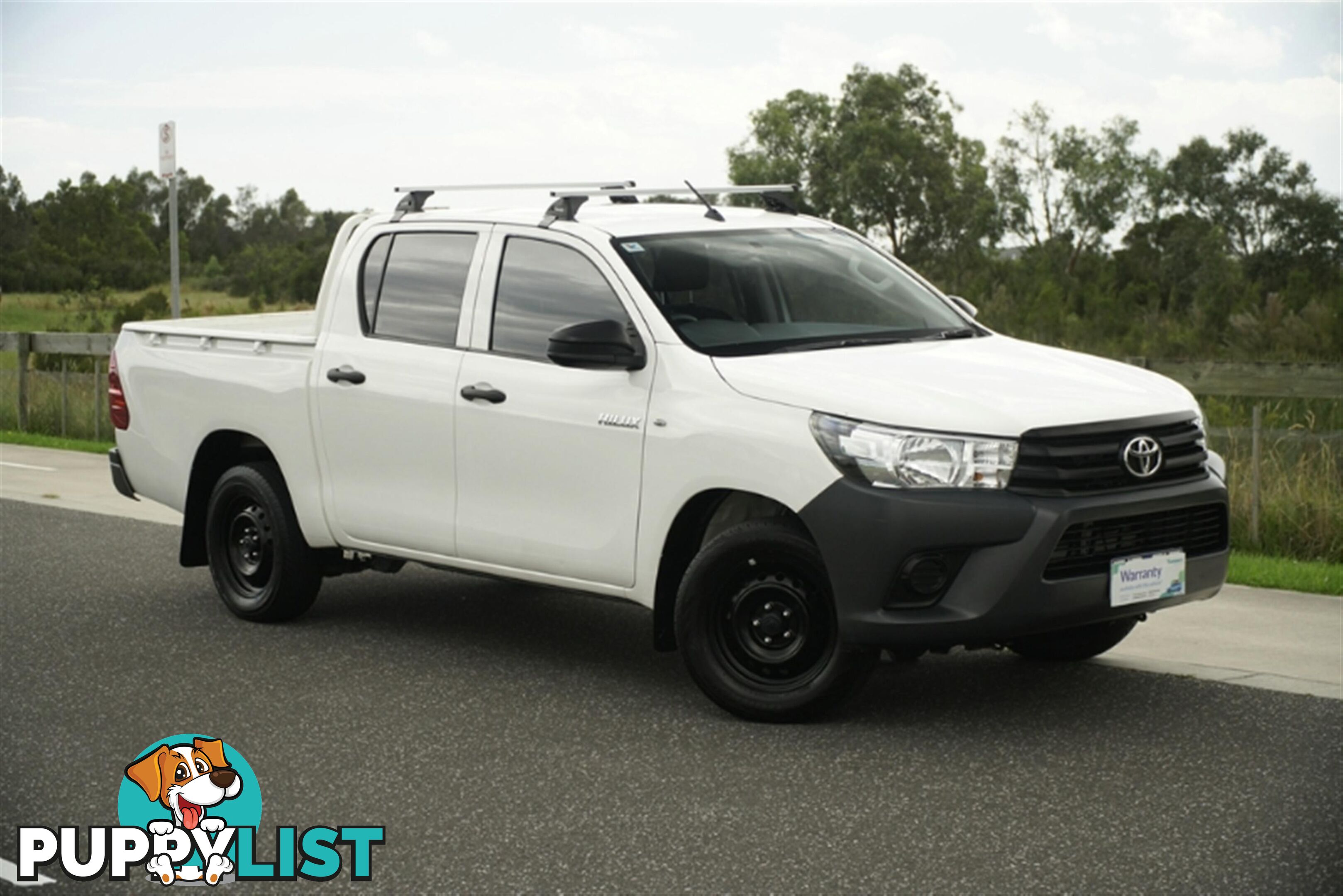 2017 TOYOTA HILUX WORKMATE DUAL CAB TGN121R UTILITY