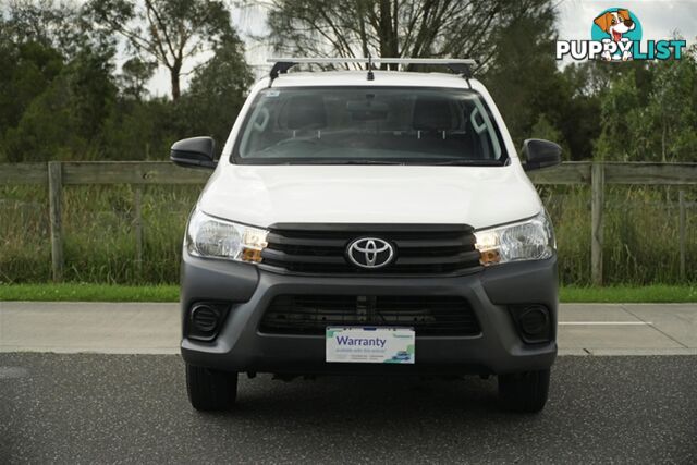 2017 TOYOTA HILUX WORKMATE DUAL CAB TGN121R UTILITY