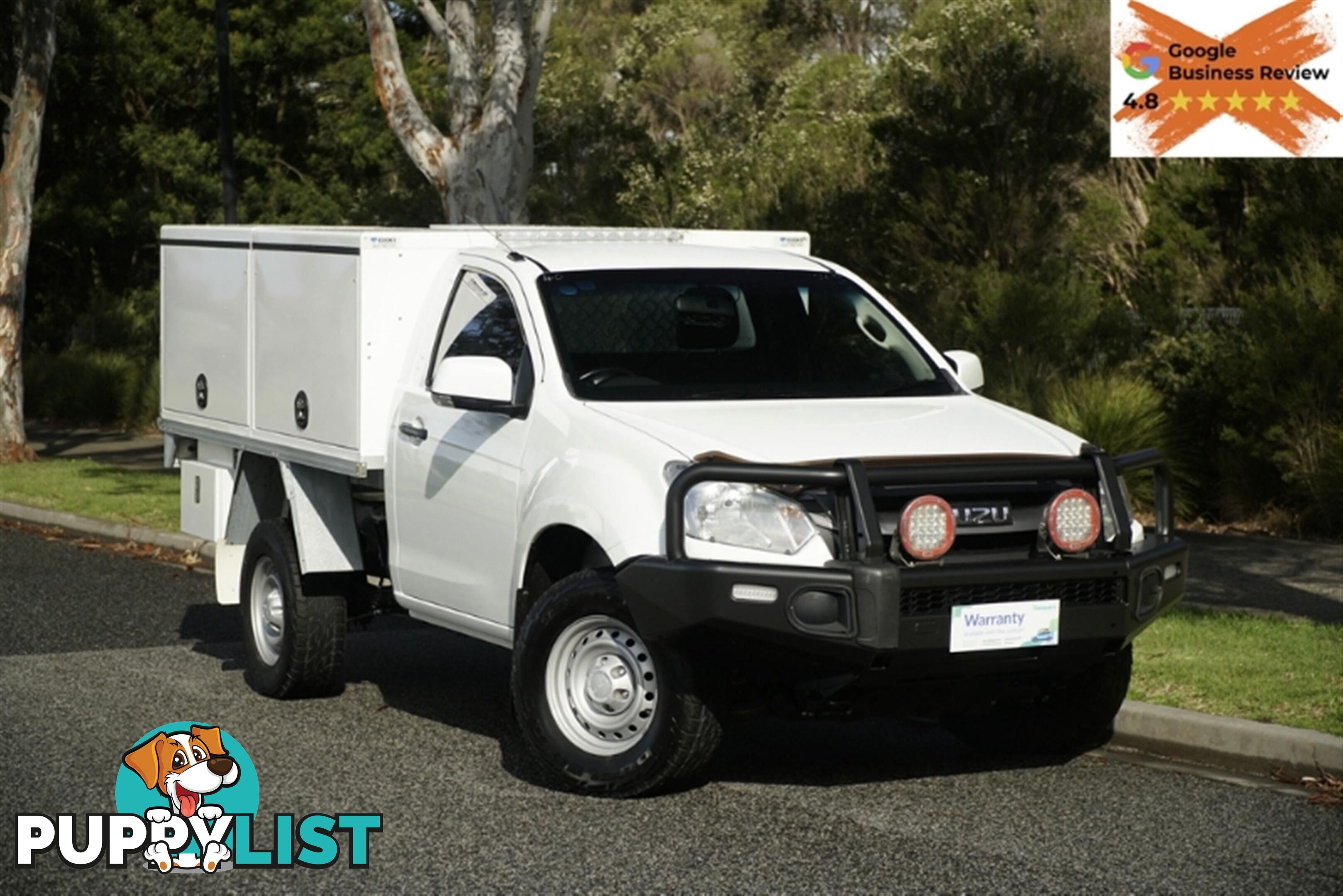 2019 ISUZU D-MAX SX SINGLE CAB MY18 CAB CHASSIS