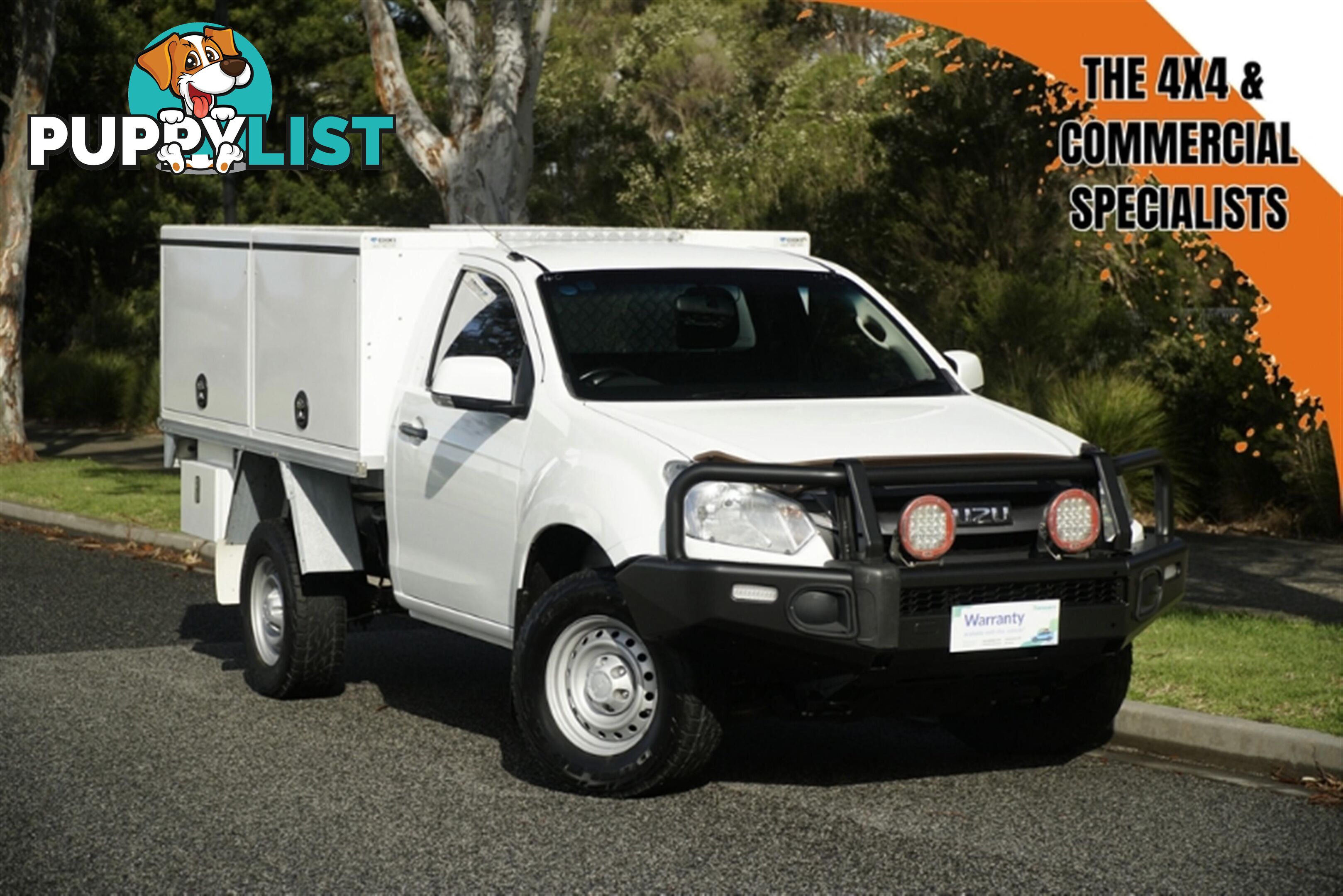 2019 ISUZU D-MAX SX SINGLE CAB MY19 CAB CHASSIS