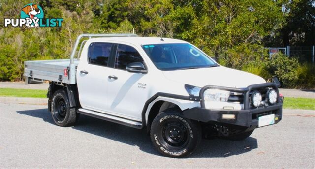 2018 TOYOTA HILUX SR DUAL CAB GUN126R CAB CHASSIS