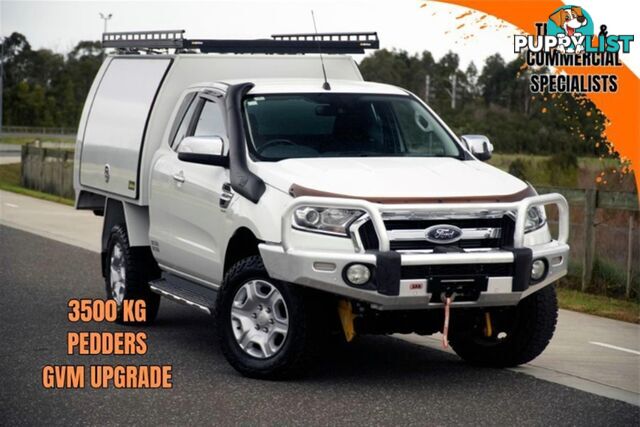 2018 FORD RANGER XLT EXTENDED CAB PX MKII MY18 UTILITY