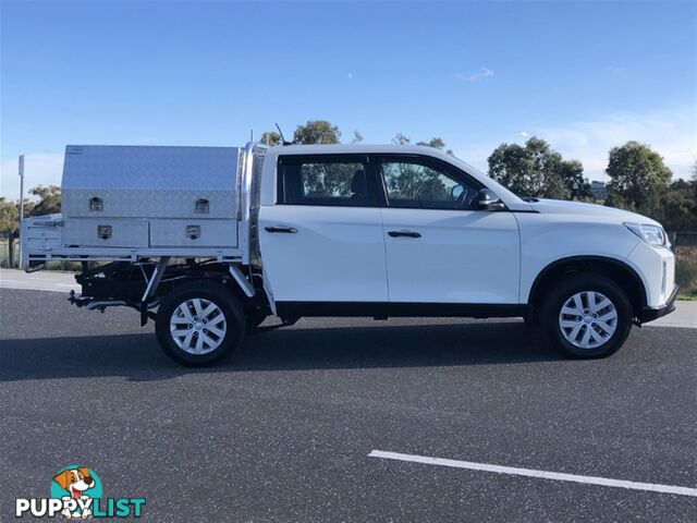 2022 SSANGYONG MUSSO ELX DUAL CAB Q250 MY23 UTILITY