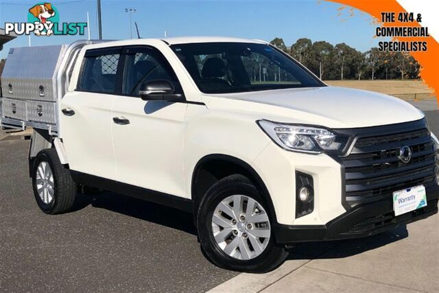 2022 SSANGYONG MUSSO ELX DUAL CAB Q250 MY23 UTILITY