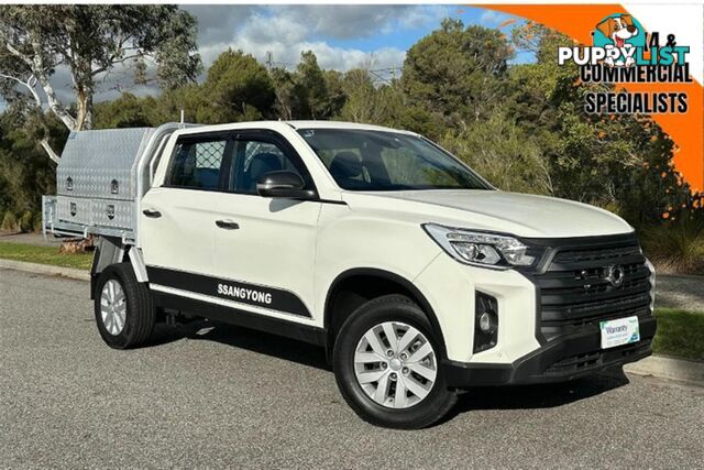 2022 SSANGYONG MUSSO ELX DUAL CAB Q250 MY23 UTILITY