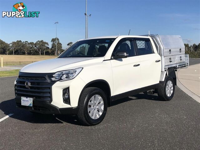 2022 SSANGYONG MUSSO ELX DUAL CAB Q250 MY23 UTILITY