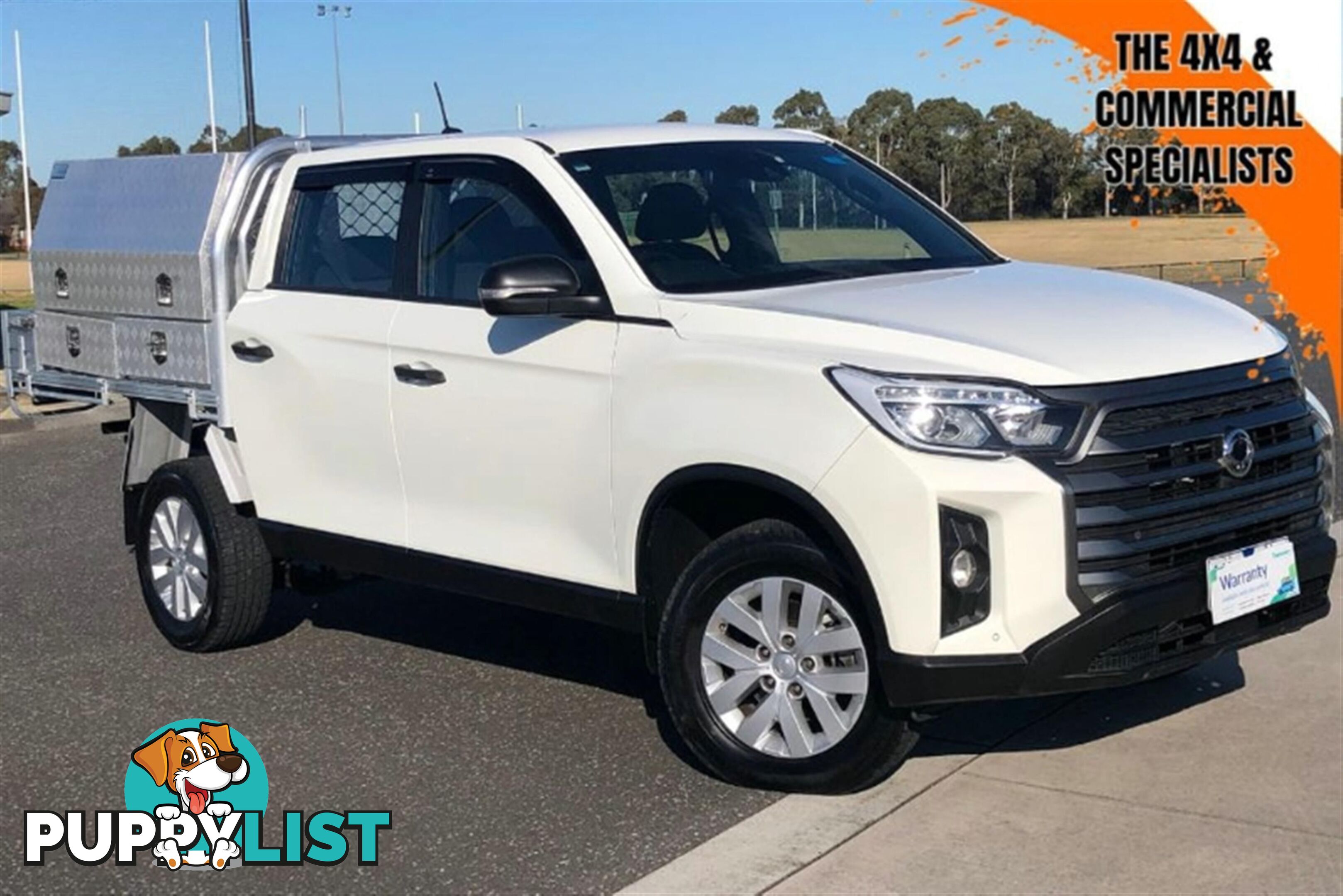 2022 SSANGYONG MUSSO ELX DUAL CAB Q250 MY23 UTILITY